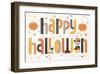 Retro Halloween I-Laura Marshall-Framed Art Print