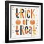 Retro Halloween II-Laura Marshall-Framed Art Print