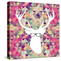 Retro Hipsters Elements-cienpies-Stretched Canvas