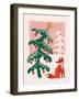 Retro Holiday III-Janelle Penner-Framed Art Print