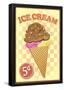 Retro Ice Cream-null-Framed Poster