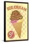 Retro Ice Cream-null-Framed Poster