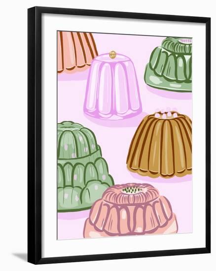 Retro Jello Mold-Tara Reed-Framed Art Print