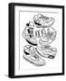 Retro Kicks-Milli Villa-Framed Art Print