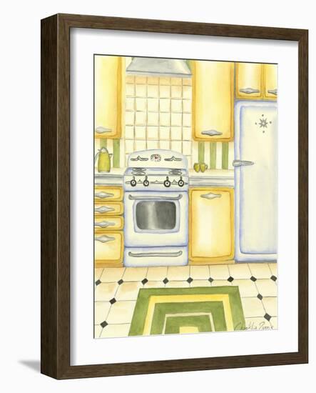 Retro Kitchen II-Chariklia Zarris-Framed Art Print