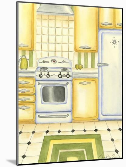 Retro Kitchen II-Chariklia Zarris-Mounted Art Print