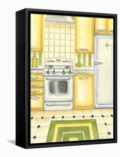 Retro Kitchen II-Chariklia Zarris-Framed Stretched Canvas