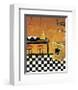 Retro Kitchen III-Krista Sewell-Framed Giclee Print