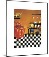 Retro Kitchen IV-Krista Sewell-Mounted Giclee Print