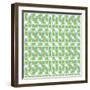 Retro Leaves-Joanne Paynter Design-Framed Giclee Print