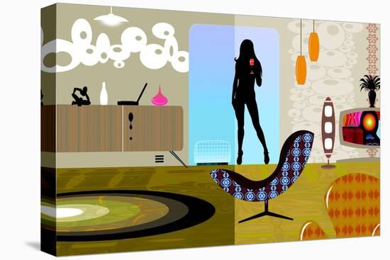 Retro Lifestyle XXXIX-Fernando Palma-Stretched Canvas