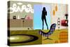 Retro Lifestyle XXXIX-Fernando Palma-Stretched Canvas