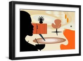 Retro Lifestyle XXXV-Fernando Palma-Framed Giclee Print