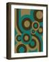 Retro Line Background-Isaac Marzioli-Framed Art Print