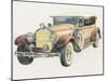 Retro Mobile-ZPR Int’L-Mounted Giclee Print