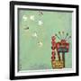 Retro Motel-Jan Weiss-Framed Art Print