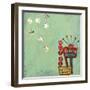 Retro Motel-Jan Weiss-Framed Art Print