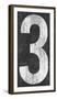 Retro Numbers - Three-Tom Frazier-Framed Giclee Print