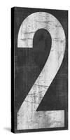 Retro Numbers - Two-Tom Frazier-Stretched Canvas