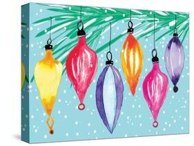 Retro Ornaments-Sara Berrenson-Stretched Canvas