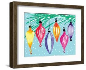 Retro Ornaments-Sara Berrenson-Framed Art Print