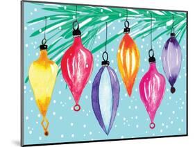 Retro Ornaments-Sara Berrenson-Mounted Art Print