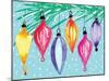 Retro Ornaments-Sara Berrenson-Mounted Art Print