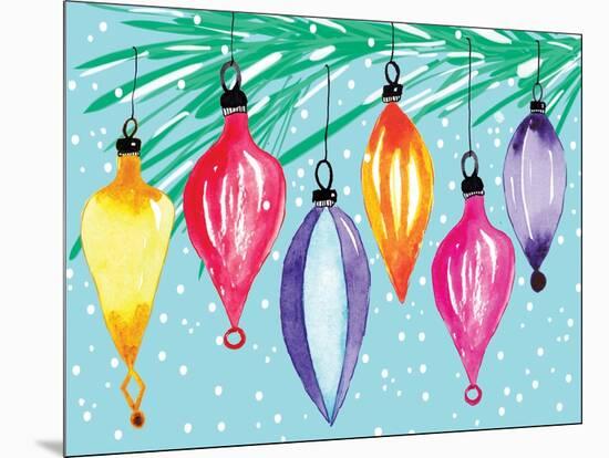 Retro Ornaments-Sara Berrenson-Mounted Art Print