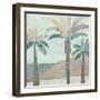 Retro Palms III-Flora Kouta-Framed Art Print