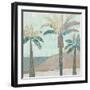 Retro Palms III-Flora Kouta-Framed Art Print