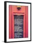 Retro Paris Restaurant Menu-Mr Doomits-Framed Photographic Print