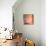 Retro Pattern of Geometric Shapes-Little_cuckoo-Stretched Canvas displayed on a wall