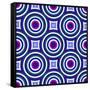 Retro Pattern-kgtoh-Framed Stretched Canvas