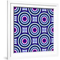 Retro Pattern-kgtoh-Framed Art Print