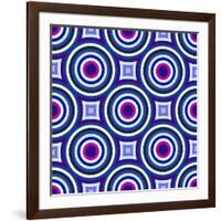 Retro Pattern-kgtoh-Framed Art Print