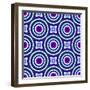 Retro Pattern-kgtoh-Framed Art Print