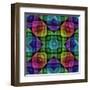 Retro Pattern-kgtoh-Framed Art Print