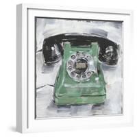 Retro Phone III-Ethan Harper-Framed Art Print