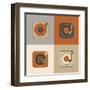 Retro Record Player Icons-YasnaTen-Framed Art Print