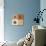 Retro Record Player Icons-YasnaTen-Stretched Canvas displayed on a wall