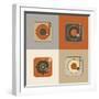 Retro Record Player Icons-YasnaTen-Framed Art Print