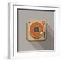 Retro Record Player Icons-YasnaTen-Framed Art Print