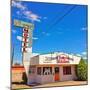 Retro Restaurant Sign in America-Salvatore Elia-Mounted Photographic Print