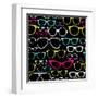 Retro Seamless Spectacles-Alisa Foytik-Framed Art Print