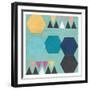 Retro Shape 2-Sheldon Lewis-Framed Art Print