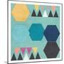 Retro Shape 2-Sheldon Lewis-Mounted Art Print