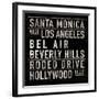 Retro Sign I-The Vintage Collection-Framed Giclee Print