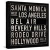 Retro Sign I-The Vintage Collection-Stretched Canvas