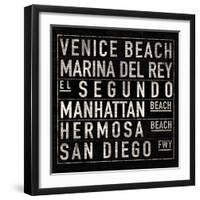 Retro Sign II-The Vintage Collection-Framed Giclee Print