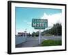 Retro Sign in USA-Salvatore Elia-Framed Photographic Print